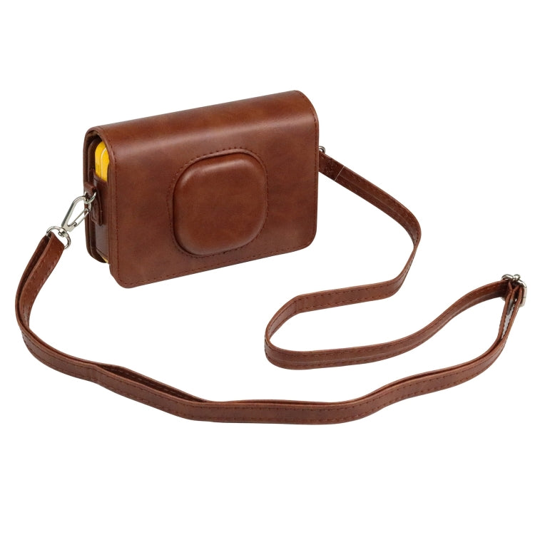 For Kodak Mini Shot2 C210 instax Full Body Camera PU Leather Case Bag with Strap, For Kodak Mini Shot2 C210