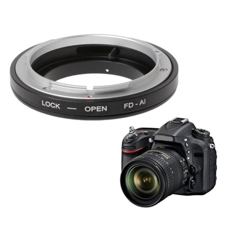 FD-AI FD-NIK Lens Macro Adapter Ring for Canon FD Lens to Nikon AI Lens, FD-AI FD-NIK