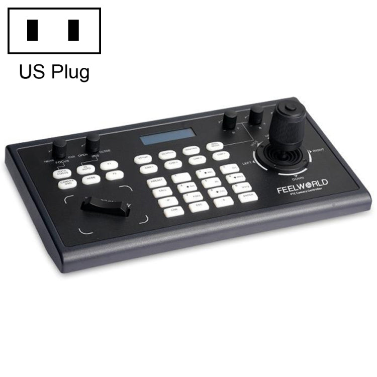 FEELWORLD KBC10 PTZ Camera Controller with Joystick and Keyboard Control ,Support PoE, KBC10