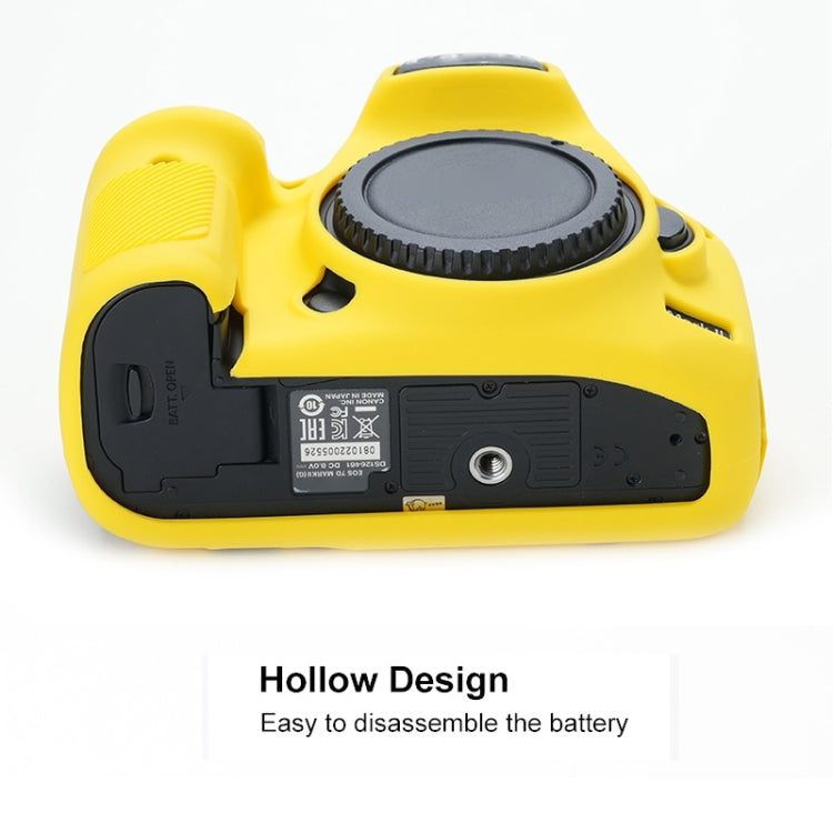 For Canon EOS 7D Mark II Soft Silicone Protective Case, For Canon EOS 7D Mark II