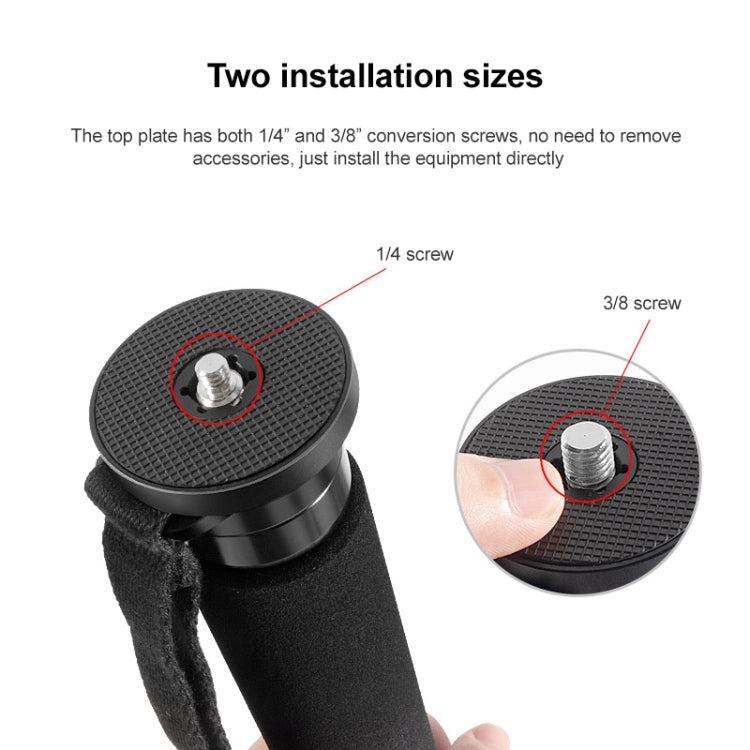 BEXIN P335C Camera Carbon Fiber Monopod Travel Live Selfie Bracket Holder, P335C
