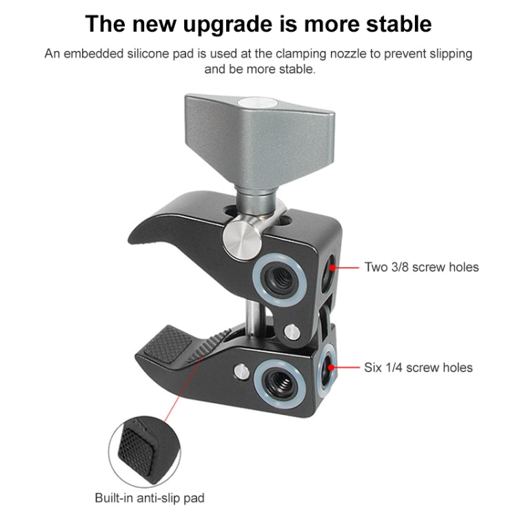 BEXIN WN-40 C-Type Universal Desk Magic Mount Claws Clip, BEXIN WN-40