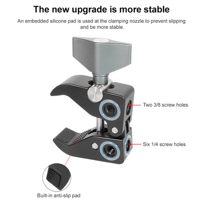 BEXIN WN-40 C-Type Universal Desk Magic Mount Claws Clip, BEXIN WN-40