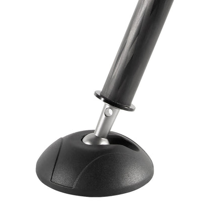 BEXIN GSF68-S Tripod 3/8 inch Stainless Steel Foot Spikes Plastic Foot Pad, GSF68-S