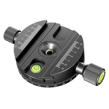 BEXIN QJ-08 Panoramic Rotary Quick Release Clamp Base Tripod Mount, QJ-08