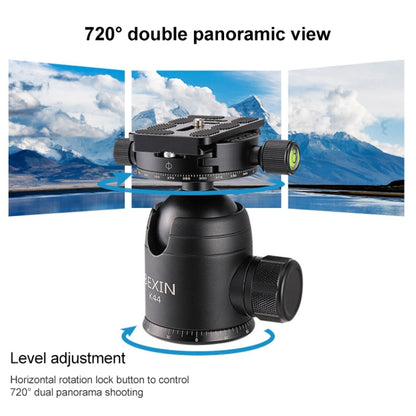 BEXIN RC294 Portable Collapsible Carbon Fiber Camera Tripod, RC294