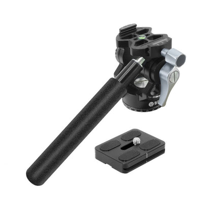 BEXIN DT-03S/S 360 Degree Panorama Heavy Duty Tripod Action Fluid Drag Head with Quick Release Plate, DT-03S/S