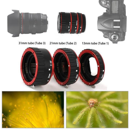 Camera Macro Adapter Ring Close-Up Adapter for Canon EF Lens / EF-S Lens, ABS Macro Adapter Ring