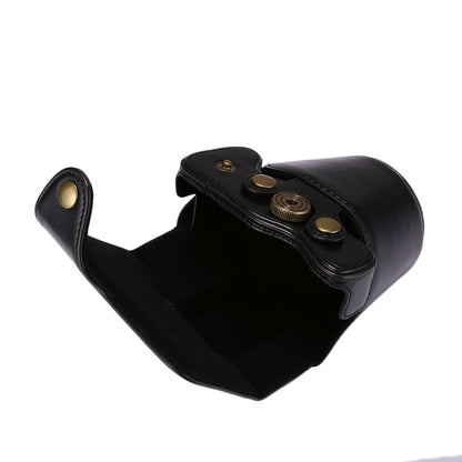 Full Body Camera PU Leather Case Bag with Strap for Canon EOS M5, For EOS M5