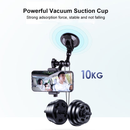 27cm Single Suction Cup Articulating Friction Magic Arm Phone Clamp Mount, 27cm