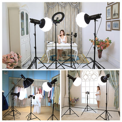 TRIOPO 2.2m Height Professional Photography Metal Lighting Stand Holder for Studio Flash Light, 2.2m Height