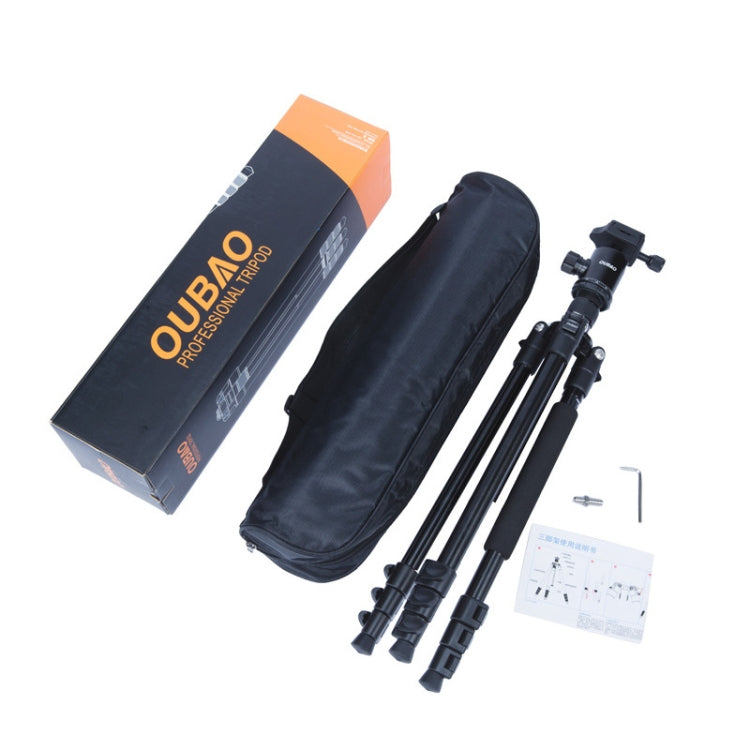 TRIOPO Oubao A-308S Adjustable Portable  Aluminum Alloy Tripod with Ball Head for SLR Camera, A-308S