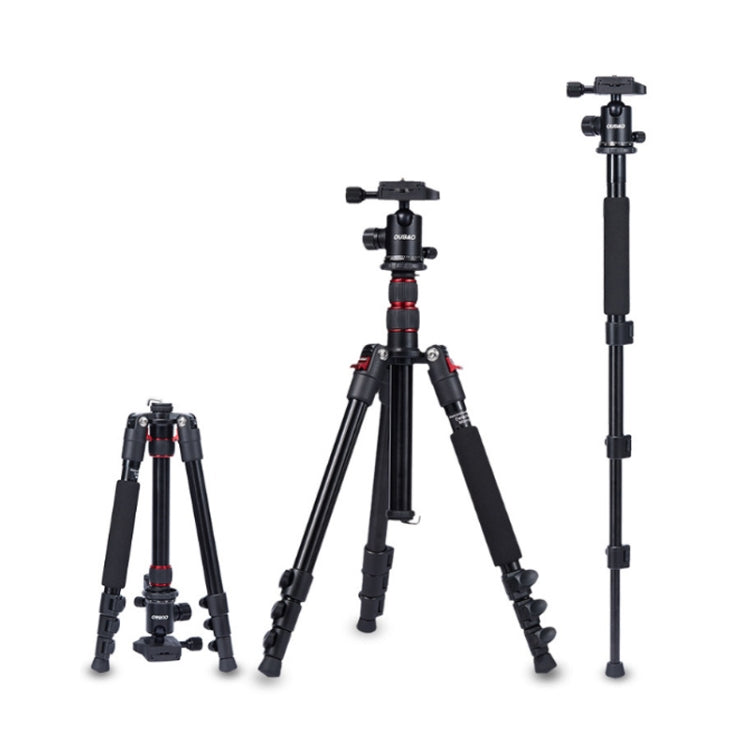 TRIOPO Oubao A-208S Adjustable Portable  Aluminum Alloy Tripod with Ball Head for SLR Camera, A-208S
