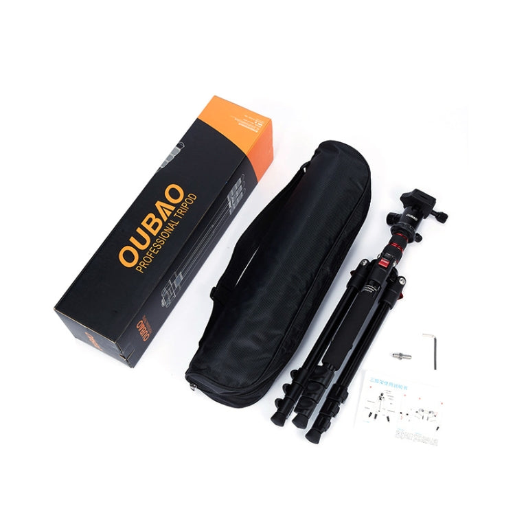 TRIOPO Oubao A-208S Adjustable Portable  Aluminum Alloy Tripod with Ball Head for SLR Camera, A-208S