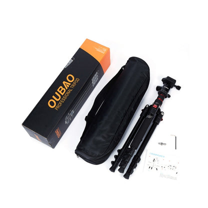 TRIOPO Oubao A-208S Adjustable Portable  Aluminum Alloy Tripod with Ball Head for SLR Camera, A-208S