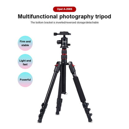 TRIOPO Oubao A-208S Adjustable Portable  Aluminum Alloy Tripod with Ball Head for SLR Camera, A-208S