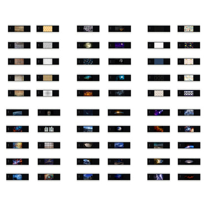 Godox AK-S 60 in 1 Transparencies Collection Full Slide Set for Godox AK-R21 Projection Kit, AK-S