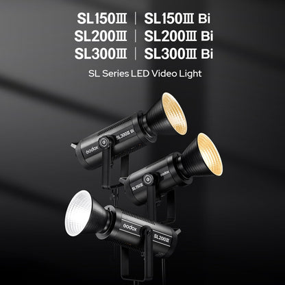 Godox SL200IIIBi 215W Bi-Color 2800K-6500K LED Video Light, SL200IIIBi