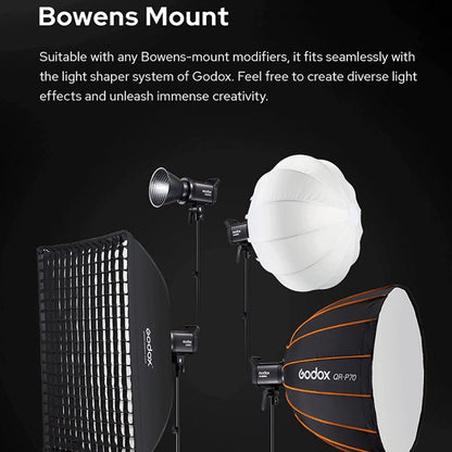 Godox SL60IID 70W 5600K Daylight Balanced LED Video Light, SL60IID