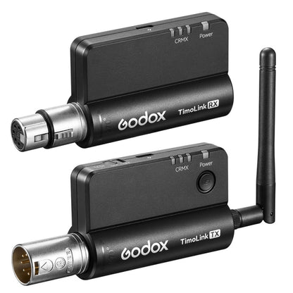 Godox TimoLink TX & RX Wireless DMX Transmitter & Receiver, Transmitter & Receiver
