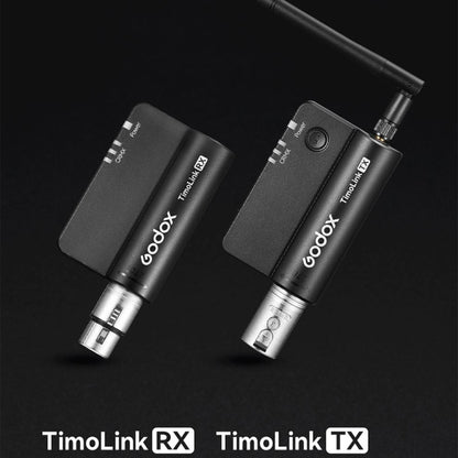 Godox TimoLink TX & RX Wireless DMX Transmitter & Receiver, Transmitter & Receiver