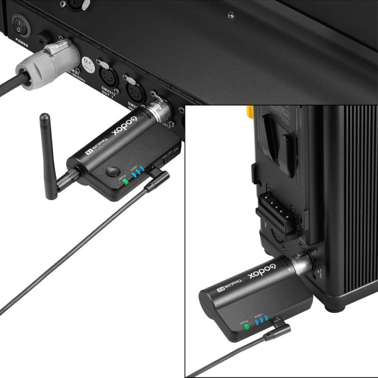Godox TimoLink TX & RX Wireless DMX Transmitter & Receiver, Transmitter & Receiver