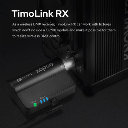 Godox TimoLink TX & RX Wireless DMX Transmitter & Receiver, Transmitter & Receiver