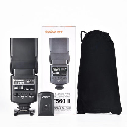 Godox TT560II Wireless 433MHz GN38 Camera Flash Speedlite Light, TT560II