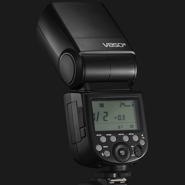 Godox V850III 2.4GHz Wireless Flash Speedlite Camera Light, V850III(AU Plug), V850III(EU Plug), V850III(UK Plug), V850III(US Plug)