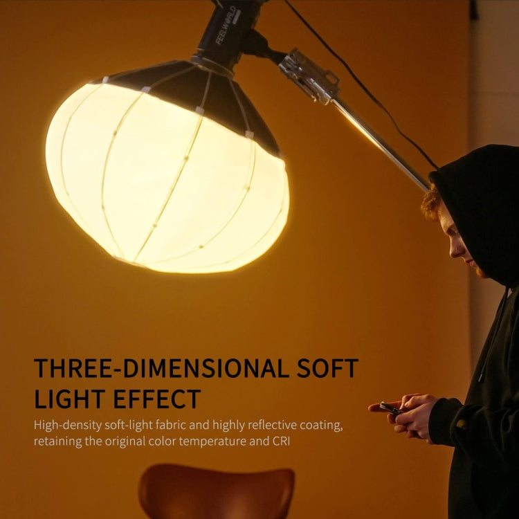 FEELWORLD FSL65 65cm Lantern Softbox Quick Release Diffuser with Bowens Mount, FSL65 65cm