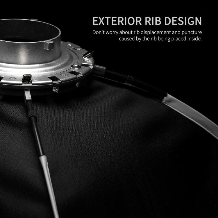 FEELWORLD FSR90 60x90cm Rectangular Softbox Quick Release Bowens Mount Diffuser, FSR90 60x90cm
