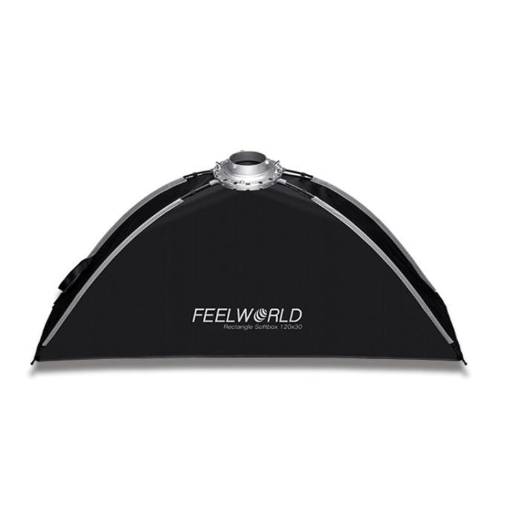 FEELWORLD FSR120 30x120cm Rectangular Softbox Quick Release Bowens Mount Diffuser, FSR120 30x120cm