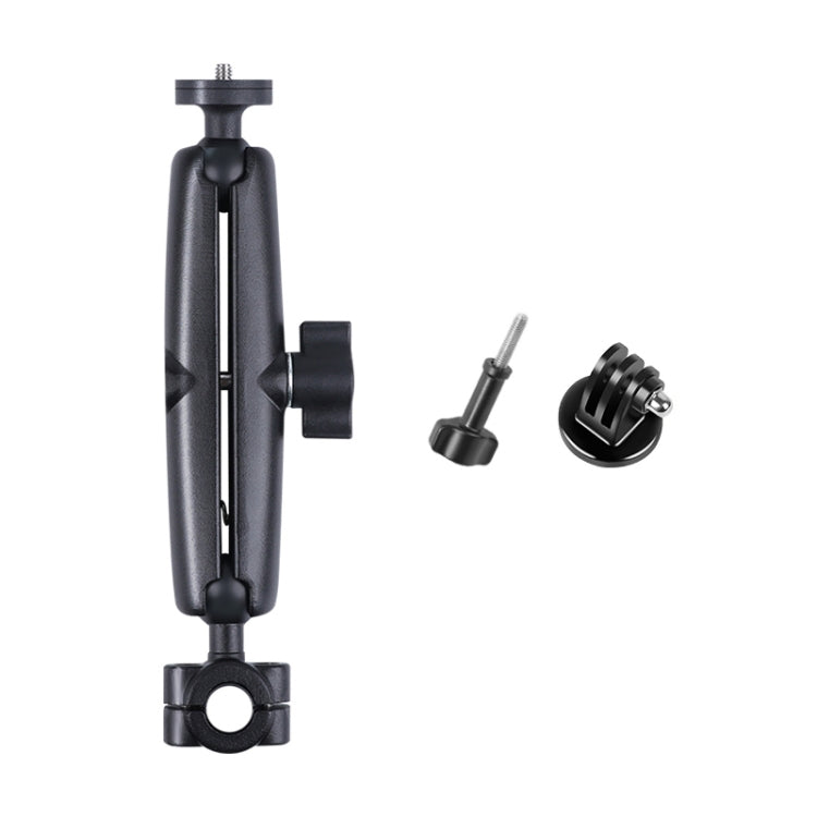 25mm Ballhead Car Front Seat Handlebar Fixed Mount Holder with Tripod Adapter & Screw for GoPro, Insta360, DJI and Other Action Cameras, 25mm 22cm