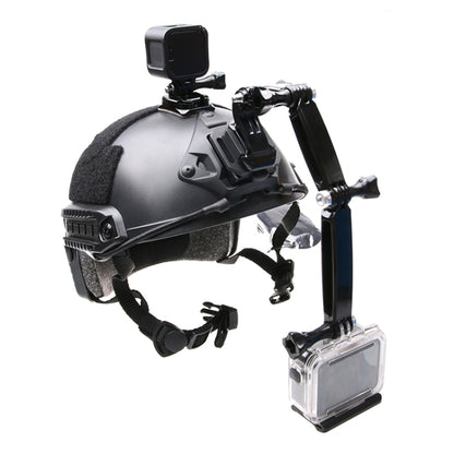 Helmet Front Mount Bundle Set for GoPro, Insta360, DJI and Other Action Cameras, Mount Bundle Set
