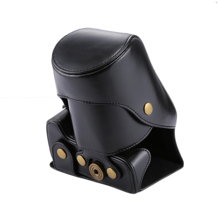 Full Body Camera PU Leather Case Bag for Canon EOS 200D  (18-55mm Lens), For EOS 200D