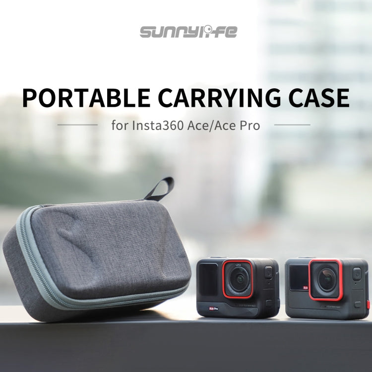 For Insta360 Ace / Ace Pro Sunnylife Portable Carrying Case Handbag Mini Travel Case Organizer Protective Bag, For Insta360 Ace / Ace Pro