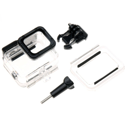 For GoPro HERO6 /5 Skeleton Housing Protective Case + Hollow Back Cover with Buckle Basic Mount & Screw, No Need to Disassemble Lens, Hollow Back Cover