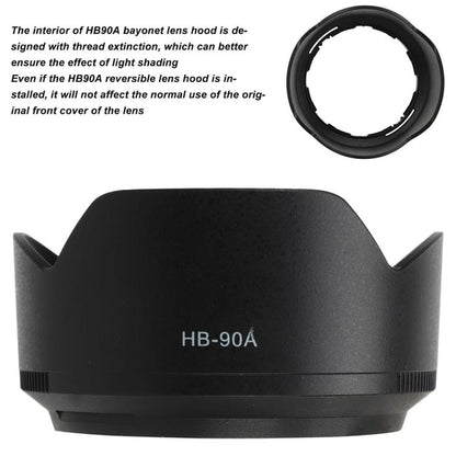 HB-90A Lens Hood Shade for Nikon Z DX 50-250mm f4.5-6.3 VR lens., HB-90A
