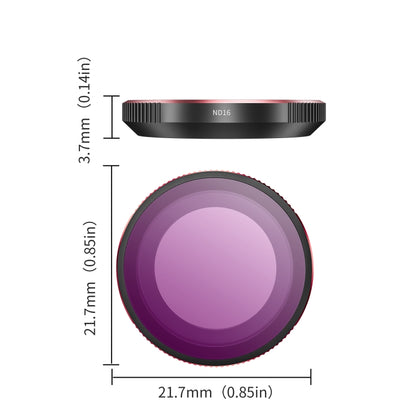 For Insta360 GO3S STARTRC 4 in 1 ND8 ND16 ND32 ND64 Camera Lens Filter, ND8 ND16 ND32 ND64