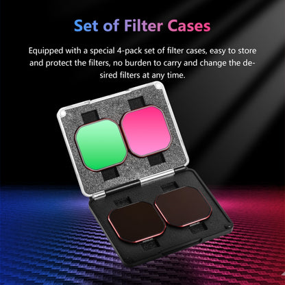 For Insta360 Ace Pro 2 STARTRC 4 in 1 PL ND8 ND16 ND32 Camera Lens Filter, For Insta360 Ace Pro 2