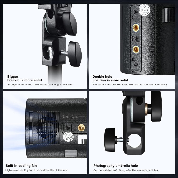 Godox AD100Pro 100Ws Pocket Flash Outdoor Speedlite Light ​Kits