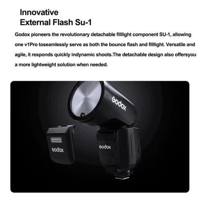 Godox V1Pro TTL Li-ion Round Head Camera Flash Light