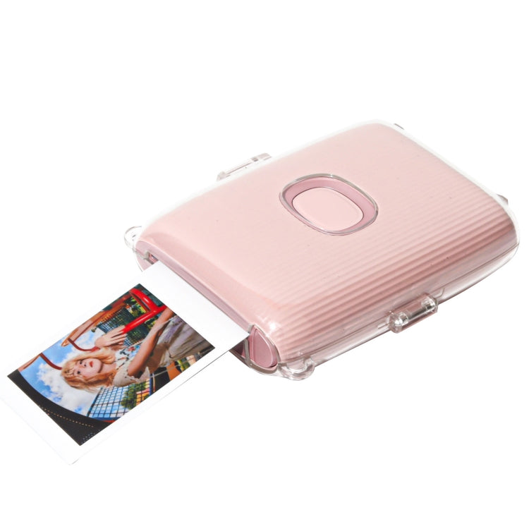For FUJIFILM Instax mini Link 2 Crystal Hard Case Camera Bag with Shoulder Strap, For FUJIFILM Instax mini Link 2