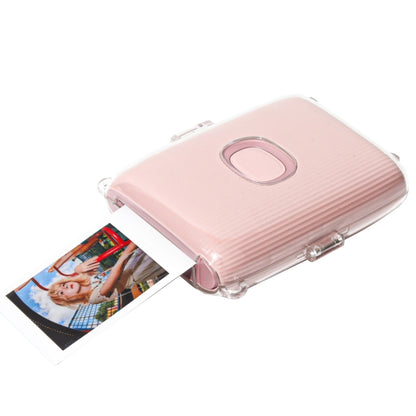 For FUJIFILM Instax mini Link 2 Crystal Hard Case Camera Bag with Shoulder Strap, For FUJIFILM Instax mini Link 2