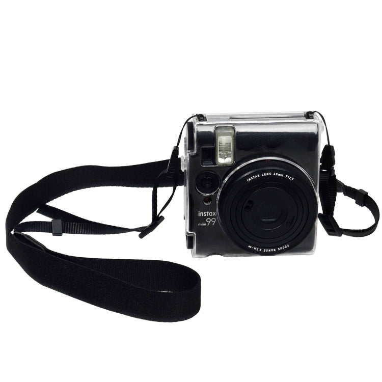For FUJIFILM Instax mini 99 Crystal Hard Case Camera Bag with Shoulder Strap, For FUJIFILM Instax mini 99