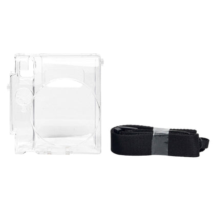 For FUJIFILM Instax mini 99 Crystal Hard Case Camera Bag with Shoulder Strap, For FUJIFILM Instax mini 99
