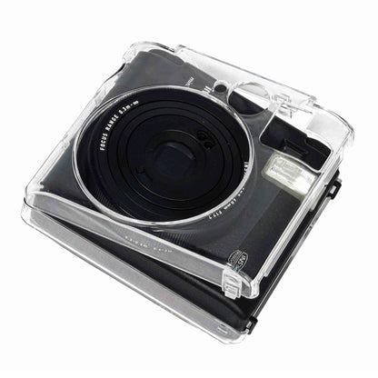 For FUJIFILM Instax mini 99 Crystal Hard Case Camera Bag with Shoulder Strap, For FUJIFILM Instax mini 99