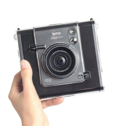 For FUJIFILM Instax WIDE EVO Protective Crystal Shell Case with Strap, For FUJIFILM instax WIDE Evo