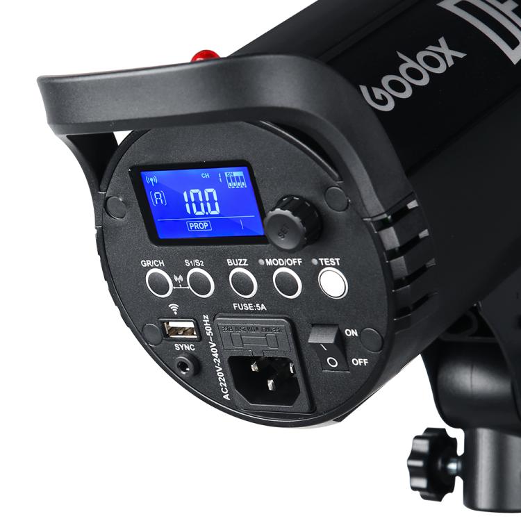 Godox DE300II 300Ws Studio Flash Light Strobe Lamp Head Bowens Mount Speedlight, DE300II