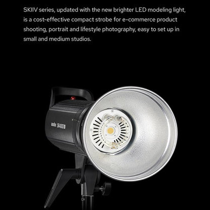 Godox SK400II-V Studio Flash Photo Light 400Ws Bowens Mount Monolight Light